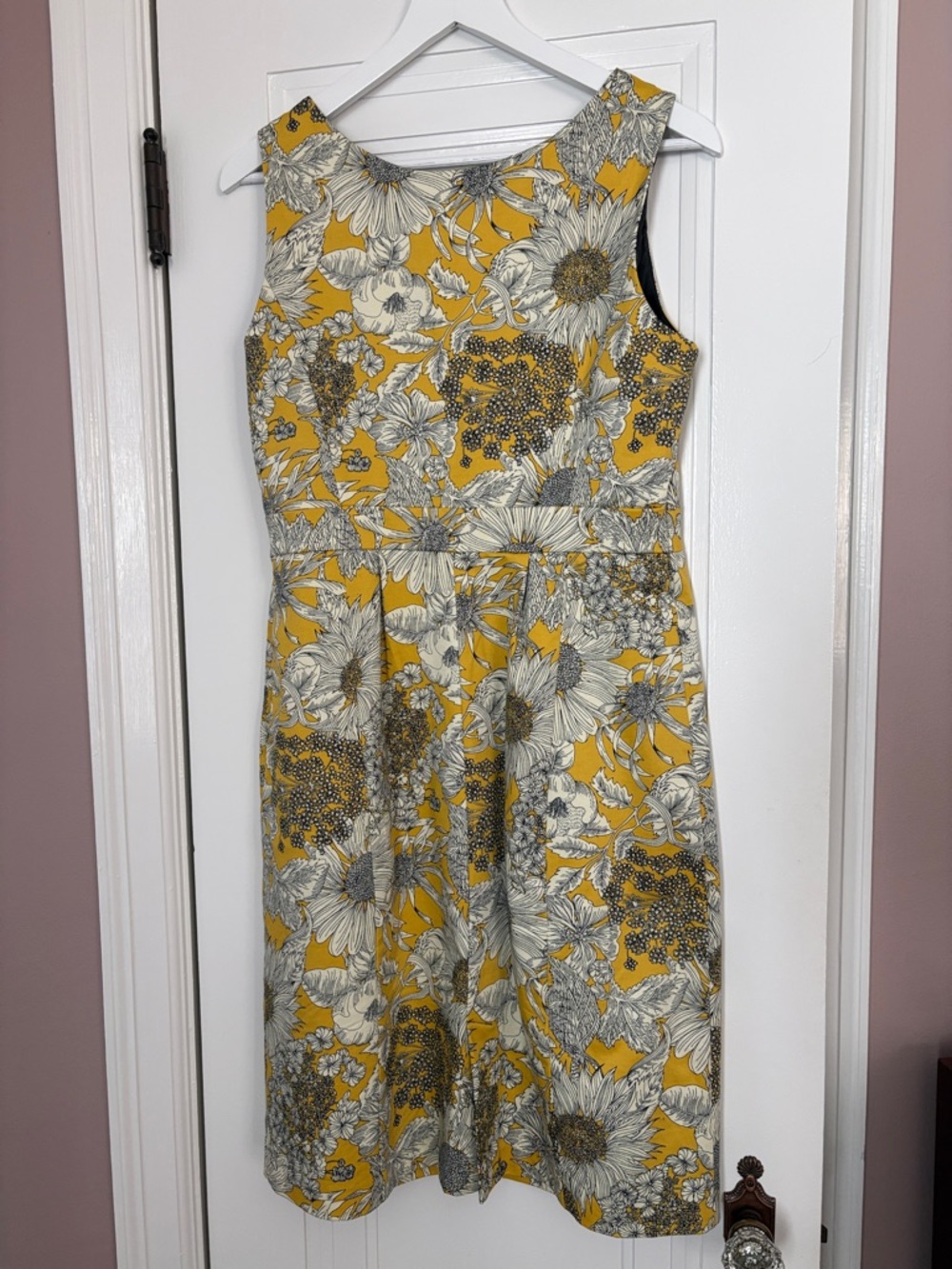 Liberty of London for Target Yellow Botanical Sheath Dress 2009 collection - Picture 3 of 10